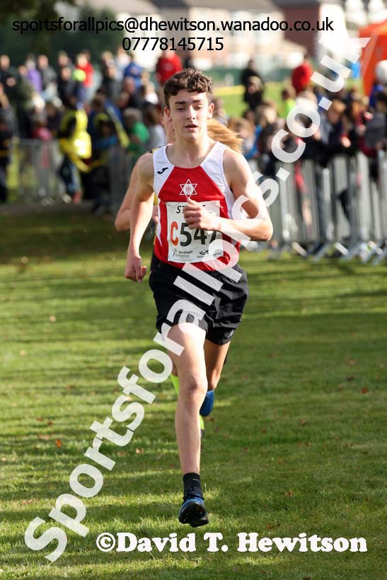 Mens under-17s Northern Cross Country Relays. Photo: David T. Hewitson/Sports for All Pics